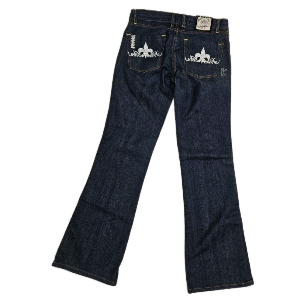Truth Soul Armor Jeans Women's Size 6 Bootcut Y2K Style Embellished Logo Pocket